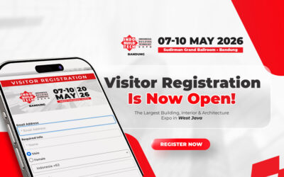 Pameran Bangunan, Interior, dan Arsitektur terbesar hadir di Bandung, IndoBuildTech Expo 2026!